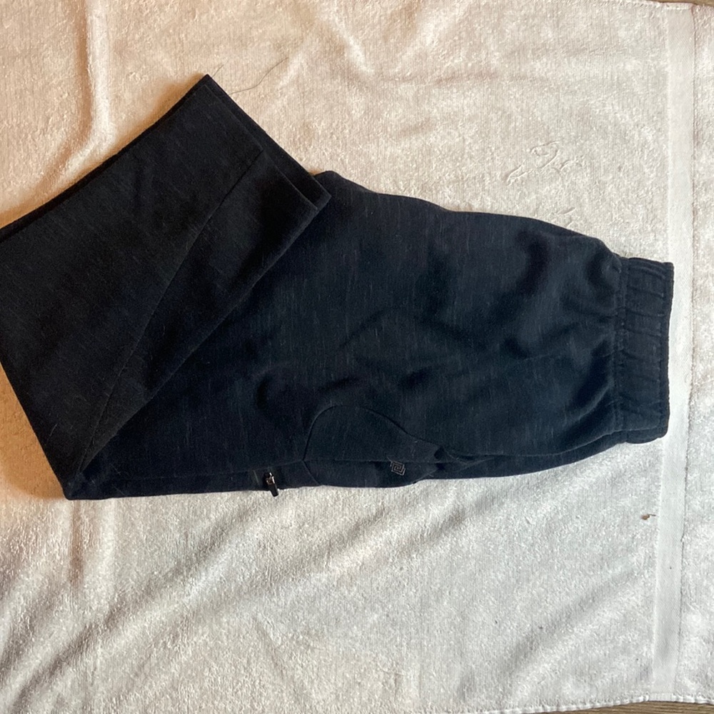 ZELOS Plain Black joggers